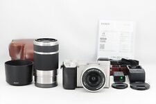 Sony Alpha A6000 (Kit with 16-50mm & 55-210mm Zoom) silver Near Mint #7352