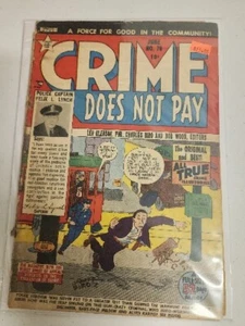 CRIME DOES NOT PAY #76 1949 Collectible Comic - Picture 1 of 7