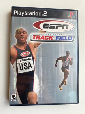 ESPN International Track & Field (PS2, 2000) Game w/Manual Tested Free Shippping - Image 1 of 4