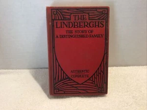 1935 The Lindberghs the Story Of a Distinguished Family By P.J. O'Brien - Picture 1 of 9