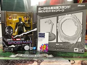 S.H.Figuarts Spider-Man - Traje Negro y Dorado - (No Way Home) - Vendedor de EE. UU. - Imagen 1 de 6