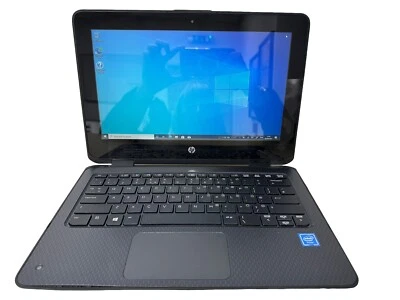 HP Laptop 2 in 1 ProBook Touch Screen x360 4GB RAM 128GB SSD 11.6"  Win 10 Pro - Image 1 of 4