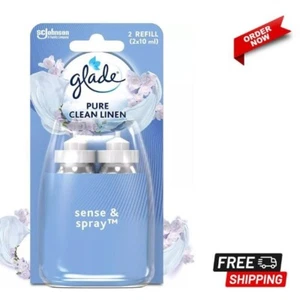 Glade Sense & Spray Air Freshener Refill, Clean Linen, ( 2 x 10ml ) - Picture 1 of 6