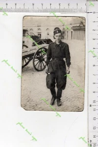 BB34-1) TORINO FOTO PORTA PALAZZO VIGILE FUOCO 1930 - Picture 1 of 2