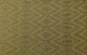 SANCHO SAGE GREEN #48532 CHENILLE JACQUARD GEOMETRIC FABRIC BY THE YARD 57"W - Picture 1 of 5