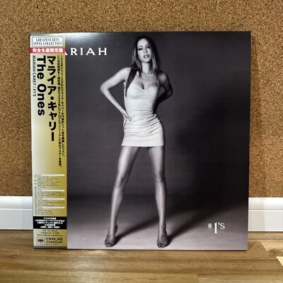 Mariah Carey The Ones Japan Pressing Analog Record LP Color Vinyl with OBI - Image 1 of 3