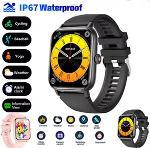 Smart Watch For Men/Women, Waterproof Smartwatch Bluetooth Sport Watch - Picture 1 of 3
