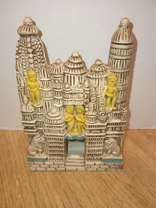 RARE KHAJURAHO TEMPLE INDIA SOUVENIR BUILDING 1967 Hanaki tm a48 Japan By Zenith - Picture 1 of 8