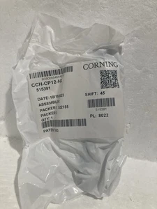 Corning CCH-CP12-H3 Closet Connector Housing Panel ST Compatible Adapter 12 Fib - Picture 1 of 3