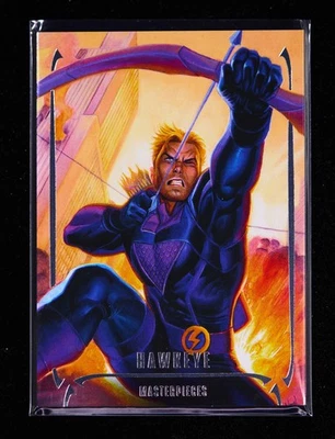 Hawkeye 2024 SkyBox Masterpieces Presents Nahuel Grego 0384/1999 [xlz - Image 1 of 2