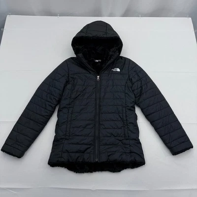 Jaqueta The North Face Mossbud redemoinho Parka meninas grande 14/16 Sherpa casaco com capuz - Imagem 1 de 4