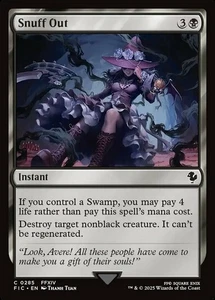 Snuff Out Magic mtg NM-Mint, English Commander Final Fantasy x1 - Picture 1 of 1