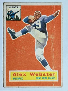 Alex Webster 1956 Topps #5 RC (bueno) - Imagen 1 de 2