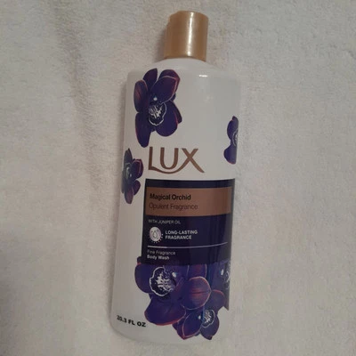 Gel de ducha de baño de orquídea mágica fragancia opulenta LUX (20,3 fl oz) Foto 1 de 4