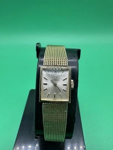 Vintage Omega 1970 Swiss 14K Gold Filled Geneve Manual Ladies Wristwatch Ω485 - Picture 1 of 20
