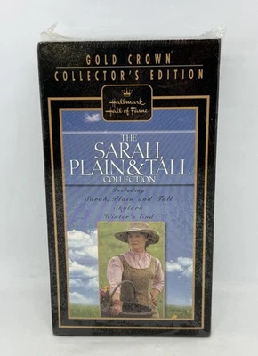 Glenn Close - Sarah Plain And Tall Collection Hallmark 1999 3 VHS Set New Sealed - Image 1 of 4
