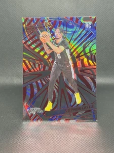 2024-25 Panini Revolution Rookies Stephon Castle #116 Red Swirl (RC) Spurs - Picture 1 of 2