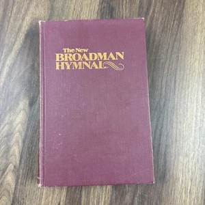 The New Broadman Hymnal 1977 Red Hardcover Vintage Broadman Press Nashville, TN - Picture 1 of 9