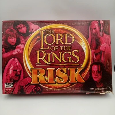 The Lord of The Rings RISK Board Game Strategy Parker 2002 Vintage Complete - Image 1 of 4