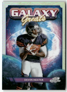 2024 Topps Chrome Cosmic NFL No. GG-34 Devin Hester Galaxy Greats Refractor - Bild 1 von 2