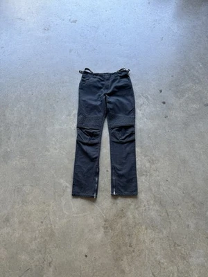 Helmut Lang 1999 Vintage Biker Astro Pants Navy, Size 40 - Image 1 of 4