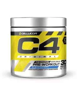 C4 Cellucor Original Pre-Workout Icy Blue Raspberry 30 Servings - Picture 1 of 2