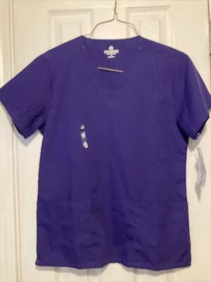 White Swan Fundamentals 女式紫色磨砂上衣,尺寸 S,全新带标签 — 第 1/3 张图片