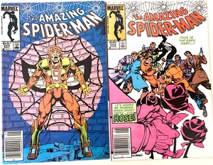 AMAZING SPIDER-MAN. NUMBER 253 & 264. (KEY 2 ISSUE NEWSSTAND ISSUES 1984-1985) - Picture 1 of 11