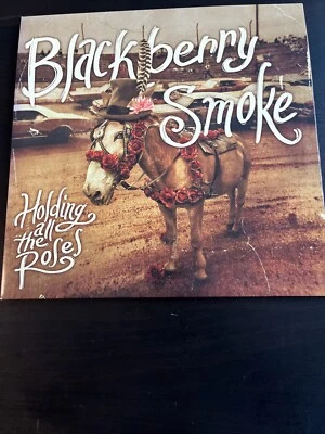 BLACKBERRY SMOKE Holding All The Roses 12" TRANSLUCENT RED & BLACK SWIRLED Vinyl Foto 1 de 4