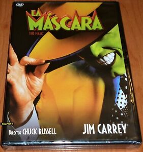LA MÁSCARA / THE MASK Jim Carrey -DVD- English Español Català . La mascara PRECI