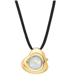 ADORA Kette mit Uhr AH1022 Halskette Edelstahl 3Bar - Bild 1 von 1