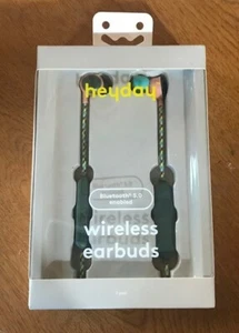 heyday™ Wireless Bluetooth 5.0 Earbuds Tropical Geo, Lime Green Jewels or Green  - Picture 1 of 6