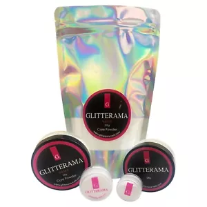 Polvo acrílico TRANSPARENTE Cristal Glitterama uñas núcleo kit de manicura transparente desnudo - Imagen 1 de 2