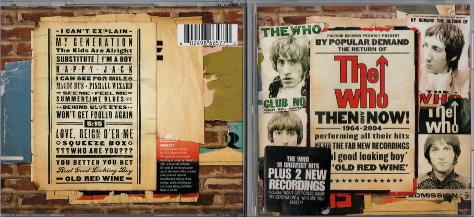 The Who -  Then and Now (2004) - CD wie neu !! - Bild 1 von 1