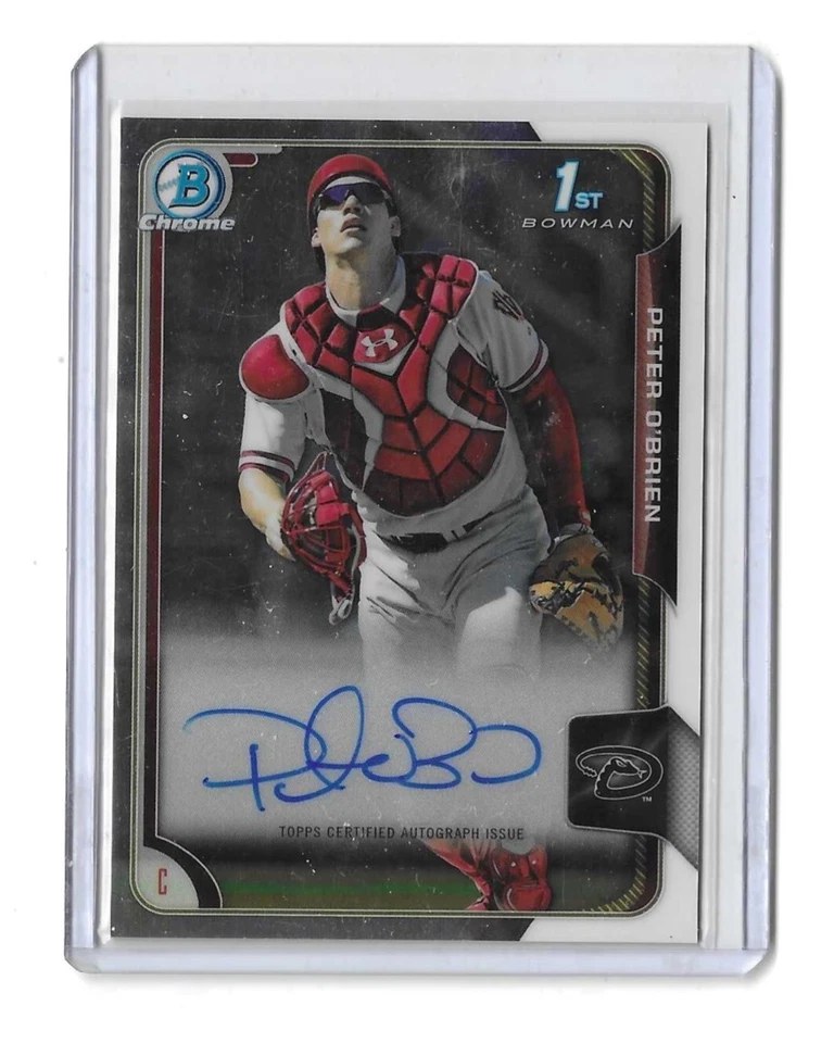2015 Bowman - Chrome Prospects Autographs #BCAP-PO Peter O'Brien (AU, RC) - Image 1 of 1