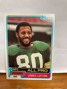James Lofton 1981 Topps - Football Card Green Bay Packers - Bild 1 von 2