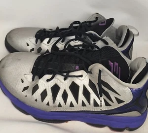 Nike Air Jordan Chris Paul VI 6, 535807-005, Silver Purple Black, Men's Size 13 - Picture 1 of 9