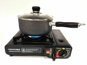 Portable Single Burner Butane Gas Camping Stove For Outdoor TABLETOP  FISHING - Picture 1 of 4