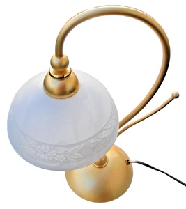 Tischlampe Messing 40 Watt Gebraucht - Bild 1 von 7