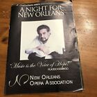 2006 Placido Domingo A Night For New Orleans Opera Association Program