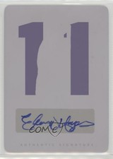 2011 Leaf Legends of Sport Printing Plate Magenta 1/1 Elvin Hayes Auto HOF fm0