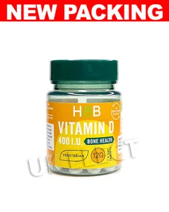 Holland & Barrett VITAMINA D3 - 10ug (400iu) COMPRESSE *IMMUNE **NUOVE (90, 120, 240) - Foto 1 di 4