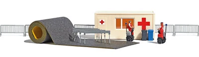 Busch 7869 A-Set: Medical Station, H0 - Image 1 of 2
