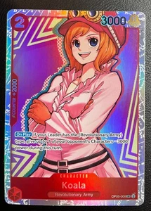 One Piece TCG Awakening Of The New Era Koala SR OP05-006 ENGLISH - Picture 1 of 2