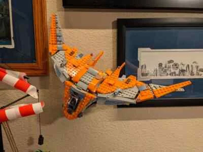 LEGO Benatar 76107 Wall Mount 3d Printed - Image 1 of 2