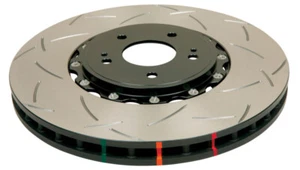 DBA Front T3 5000 Slotted Rotor w/Blk Hat 380mm Fits 11-15 Jeep Grand Cherokee - Picture 1 of 10