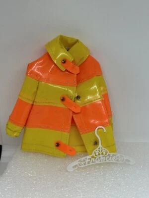 Vintage Francie Clam Diggers Raincoat #1258 With Hanger Mattel 1960's - Image 1 of 4