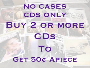 50¢ CDs - CDs Only - Buy 2 for Discount - Compilations - Flat $5.00 Shipped - Picture 1 of 1