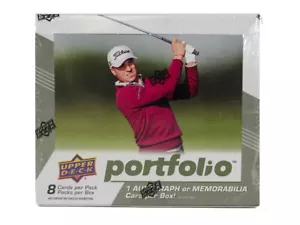 2024 Upper Deck Portfolio Golf Hobby Box Factory Sealed 8 Packs 64 Cards PGA Tou - Picture 1 of 1