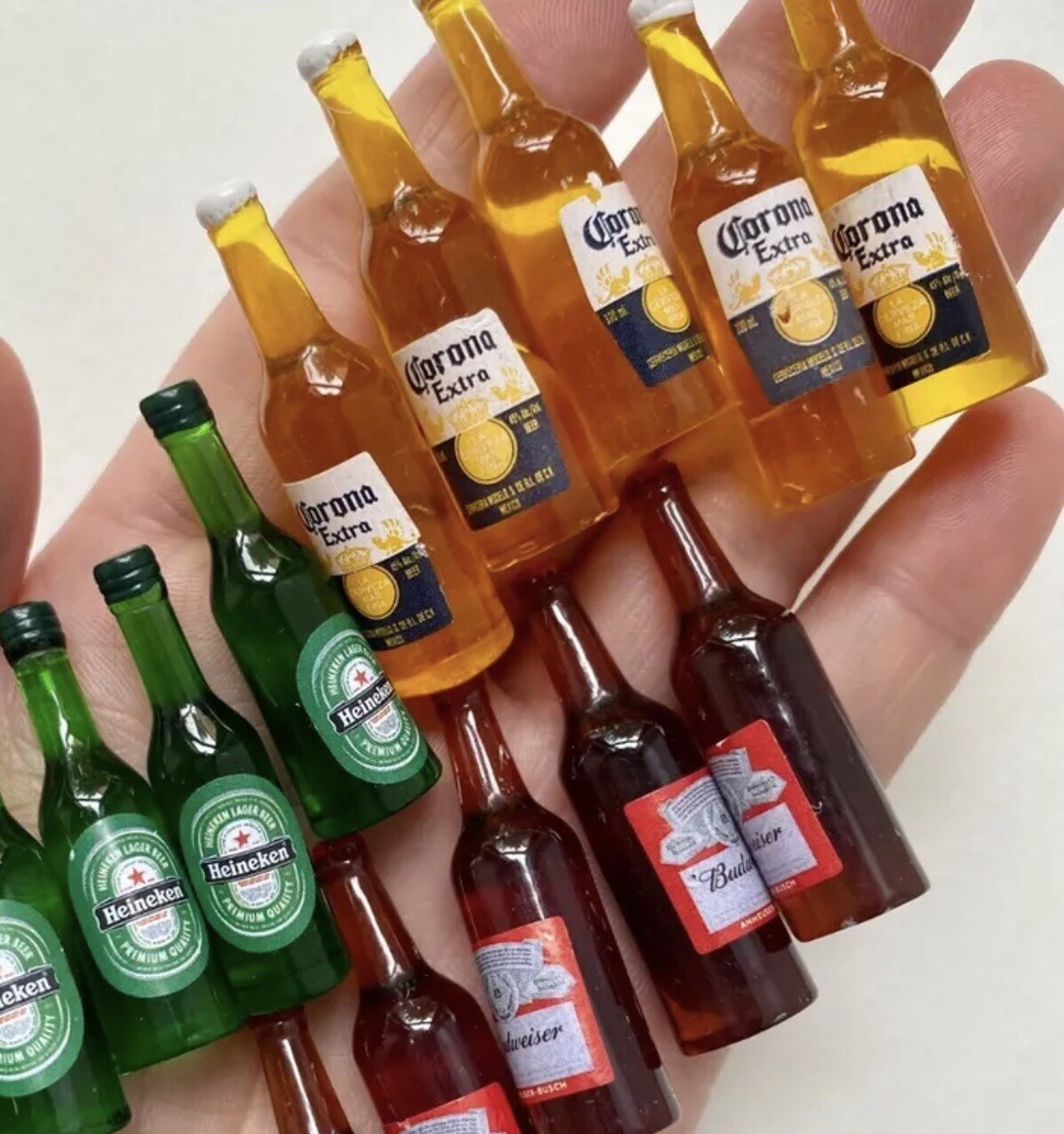 Mini Modelo De Tazas De Cerveza, Tazas De Cerveza En Miniatura Resistentes A Caidas 12 Piezas Realistas Libres De Toxicos Transparentes Para Casa De Munecas Anggrek Otros